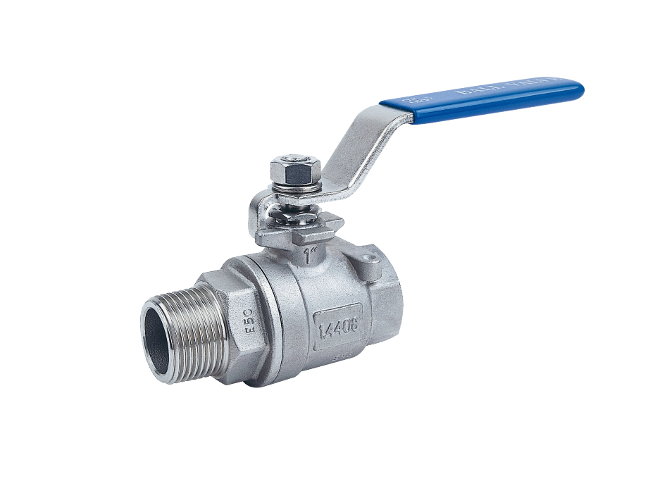 BOLA-TEK_BT-V2NF_2 PC Threaded Ball Valve_Female x Male End