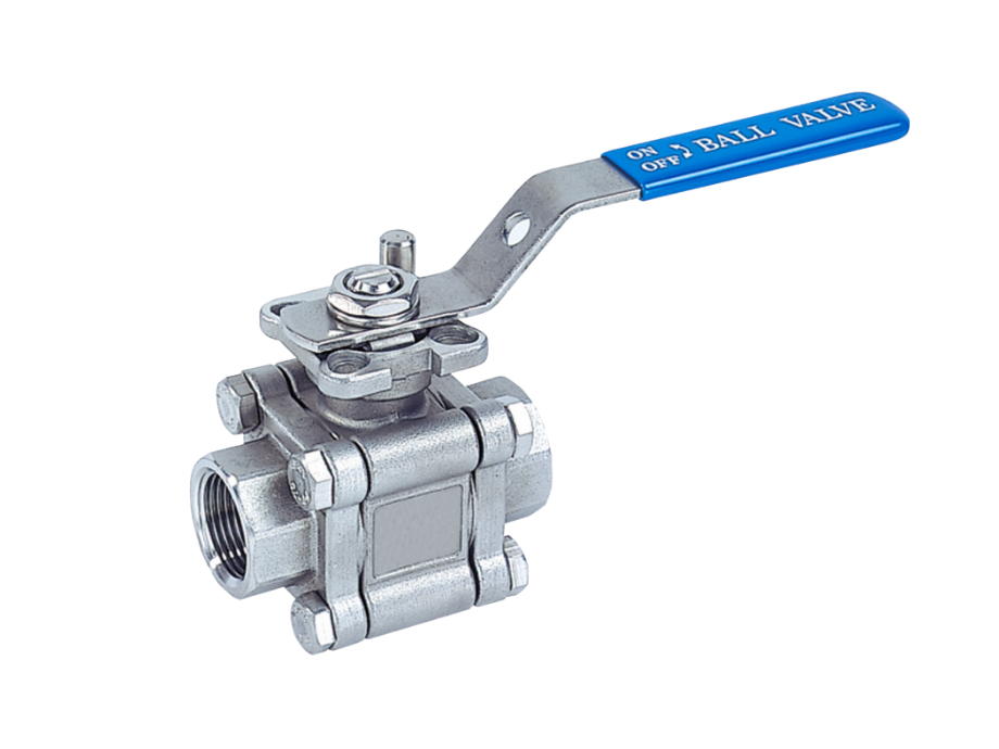 BOLA-TEK_BT-V3WMH_3 PC Threaded Ball Valve_Direct Mounting Pad