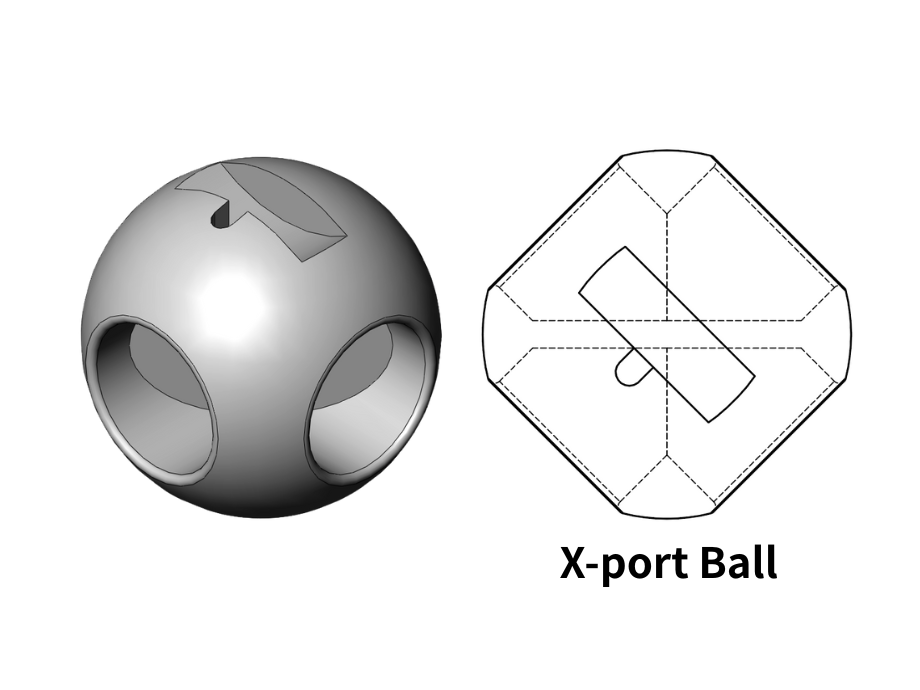 BOLA-TEK_X port Ball
